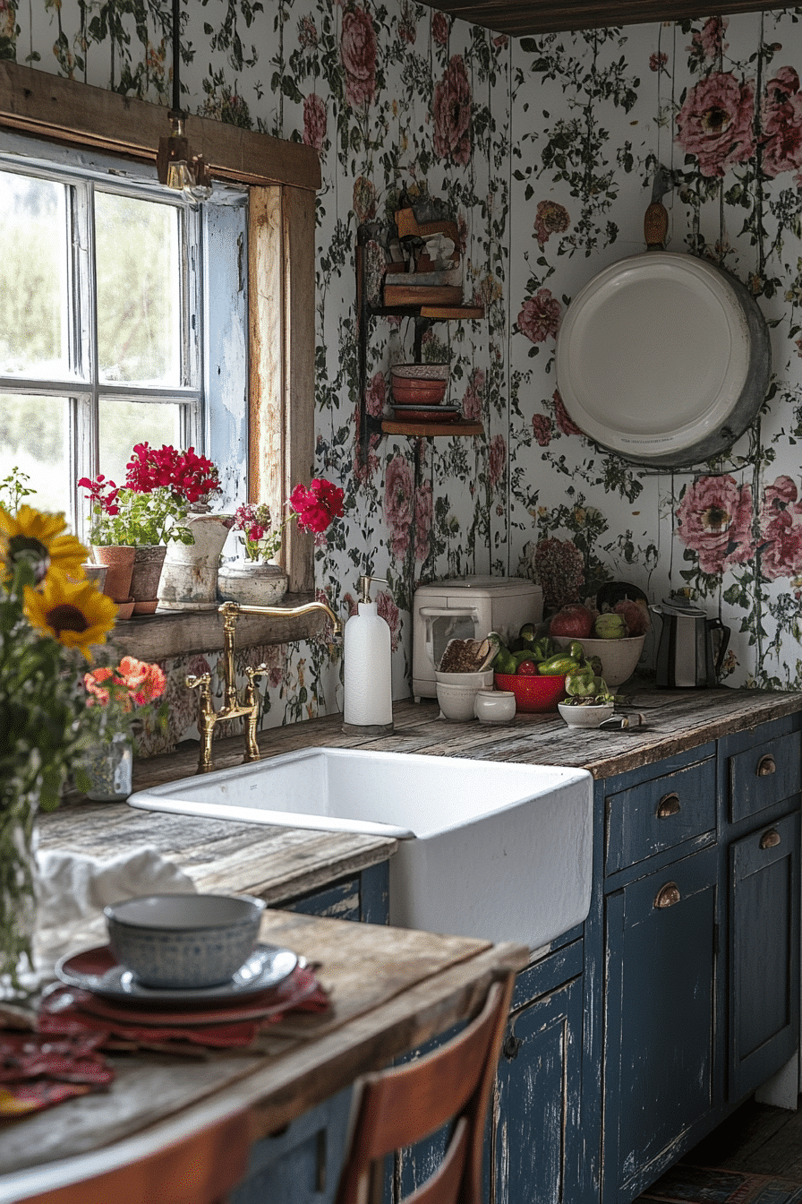Rustic Boho Kitchen