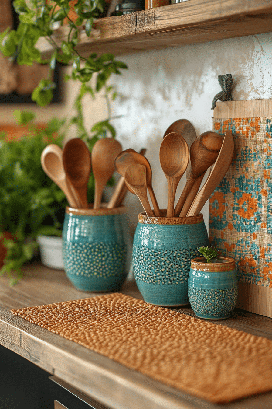 DIY Boho Kitchen Decor