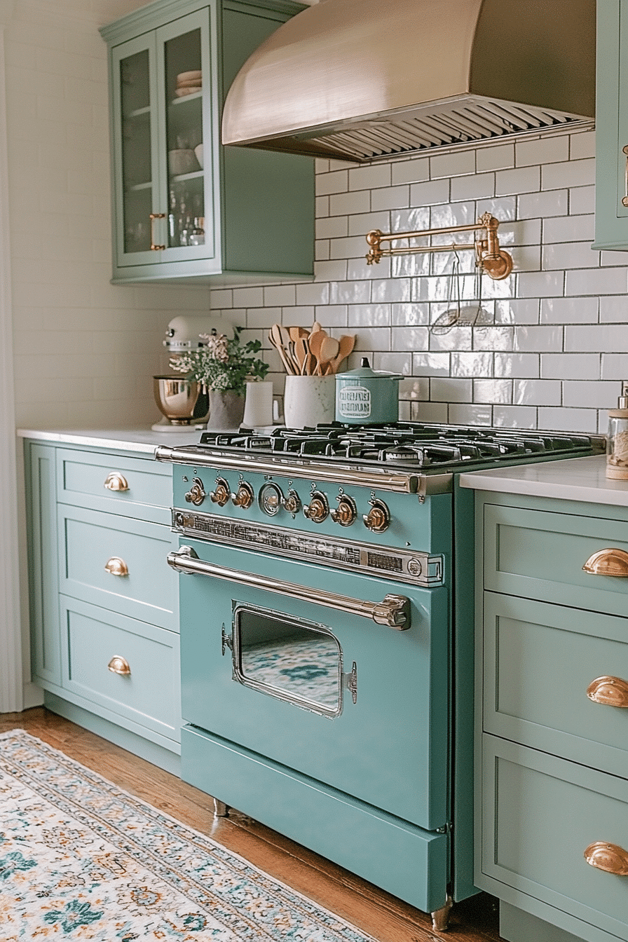 Vintage Boho Kitchen