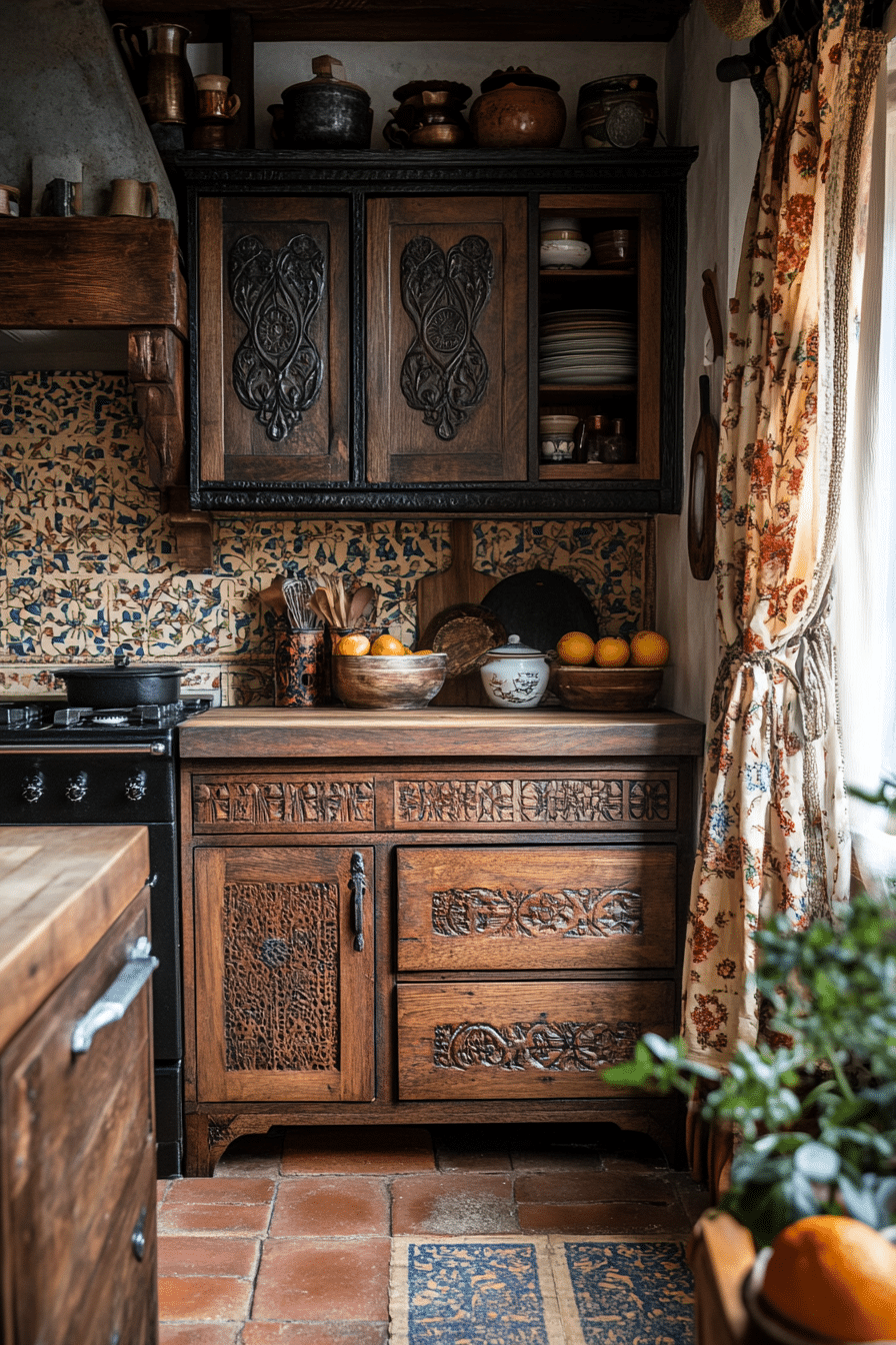 Handcrafted Boho Kitchen Decor