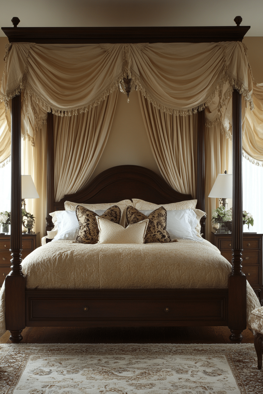 Classic elegant guest room