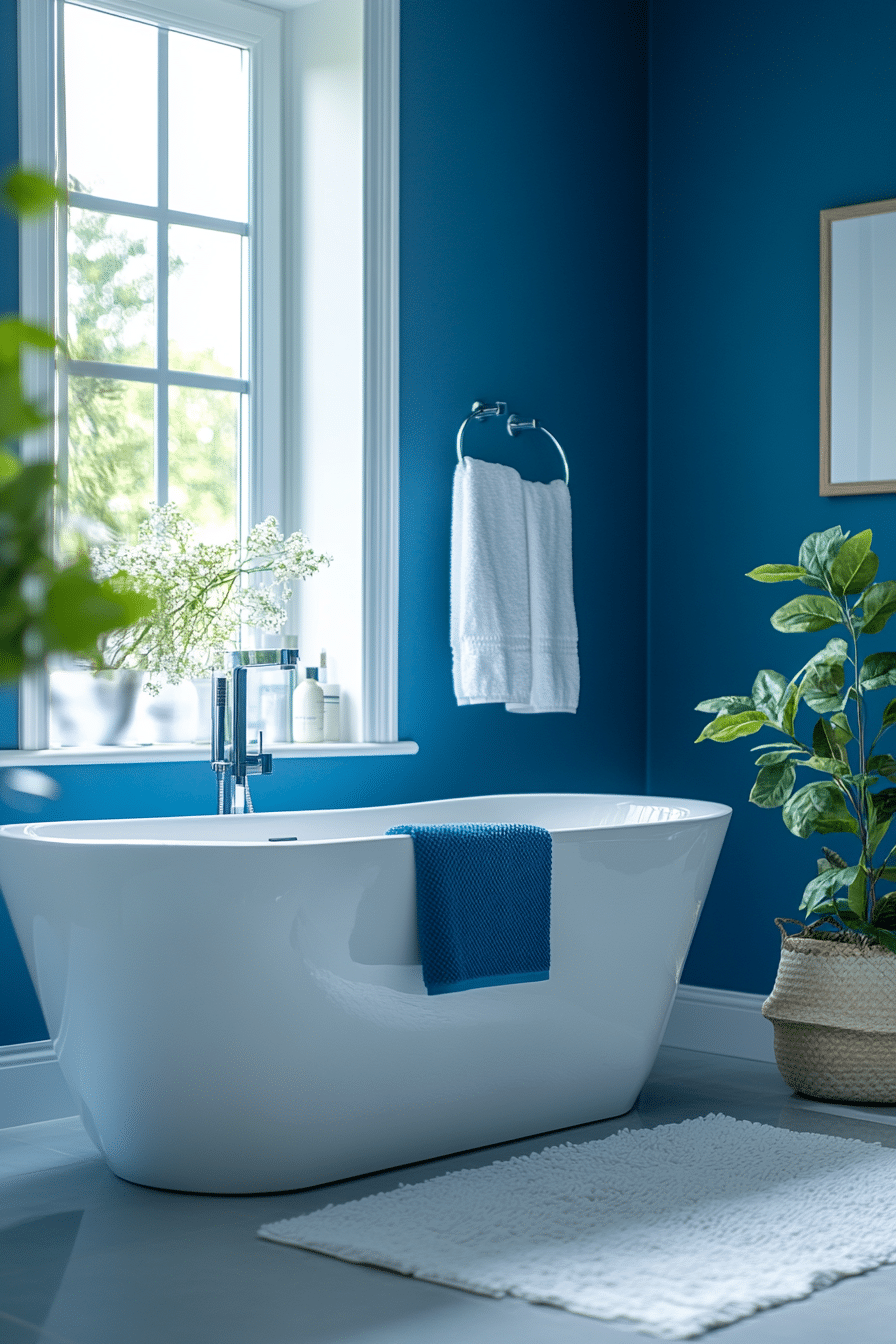 Cerulean Bathroom