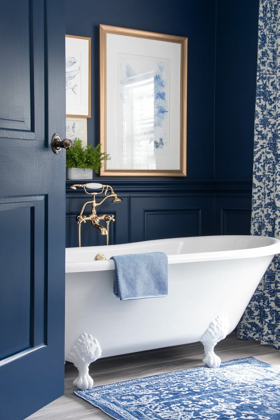 Indigo Bathroom