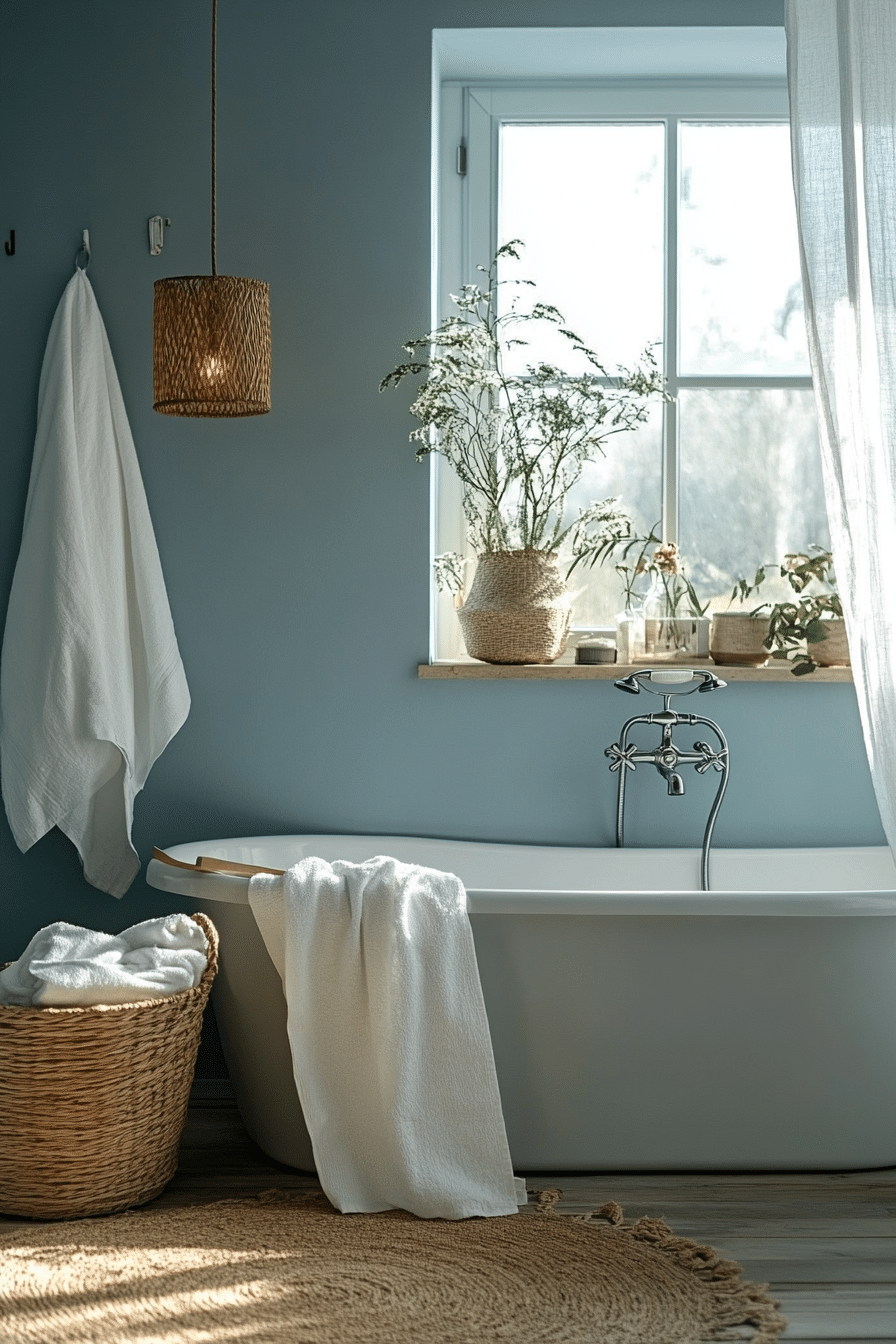 Pastel Blue Bathroom