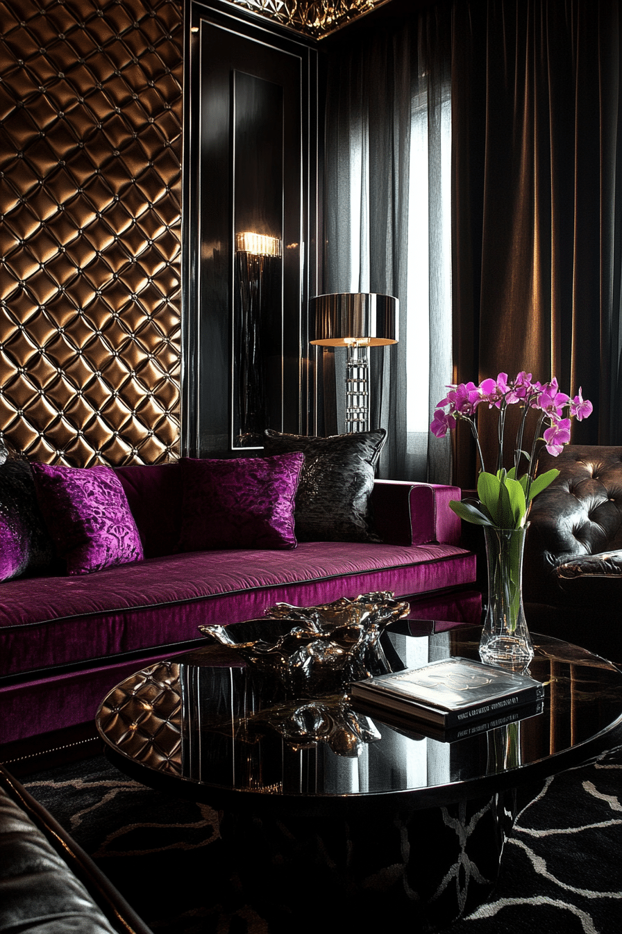 Art Deco style curtains