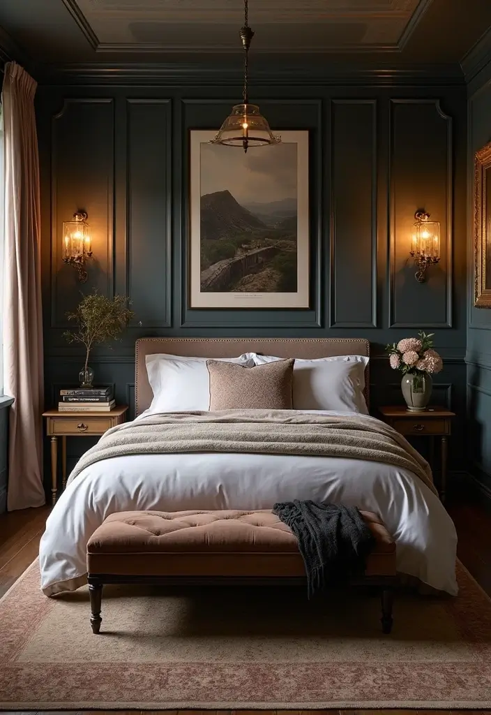 Vintage-Inspired Lighting for Dark Bedrooms