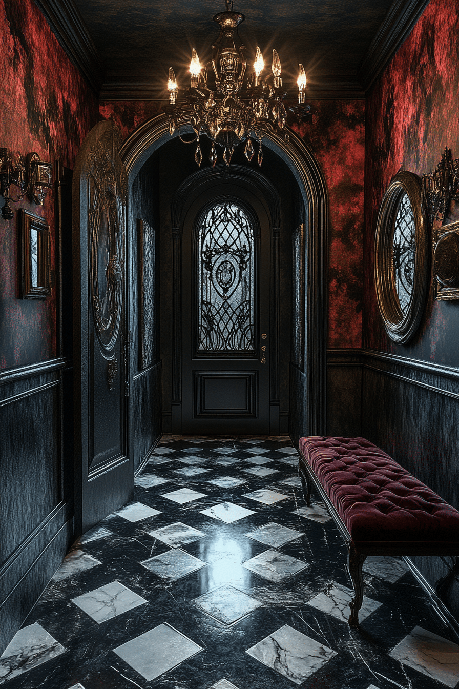 Gothic Light and Shadow Interior