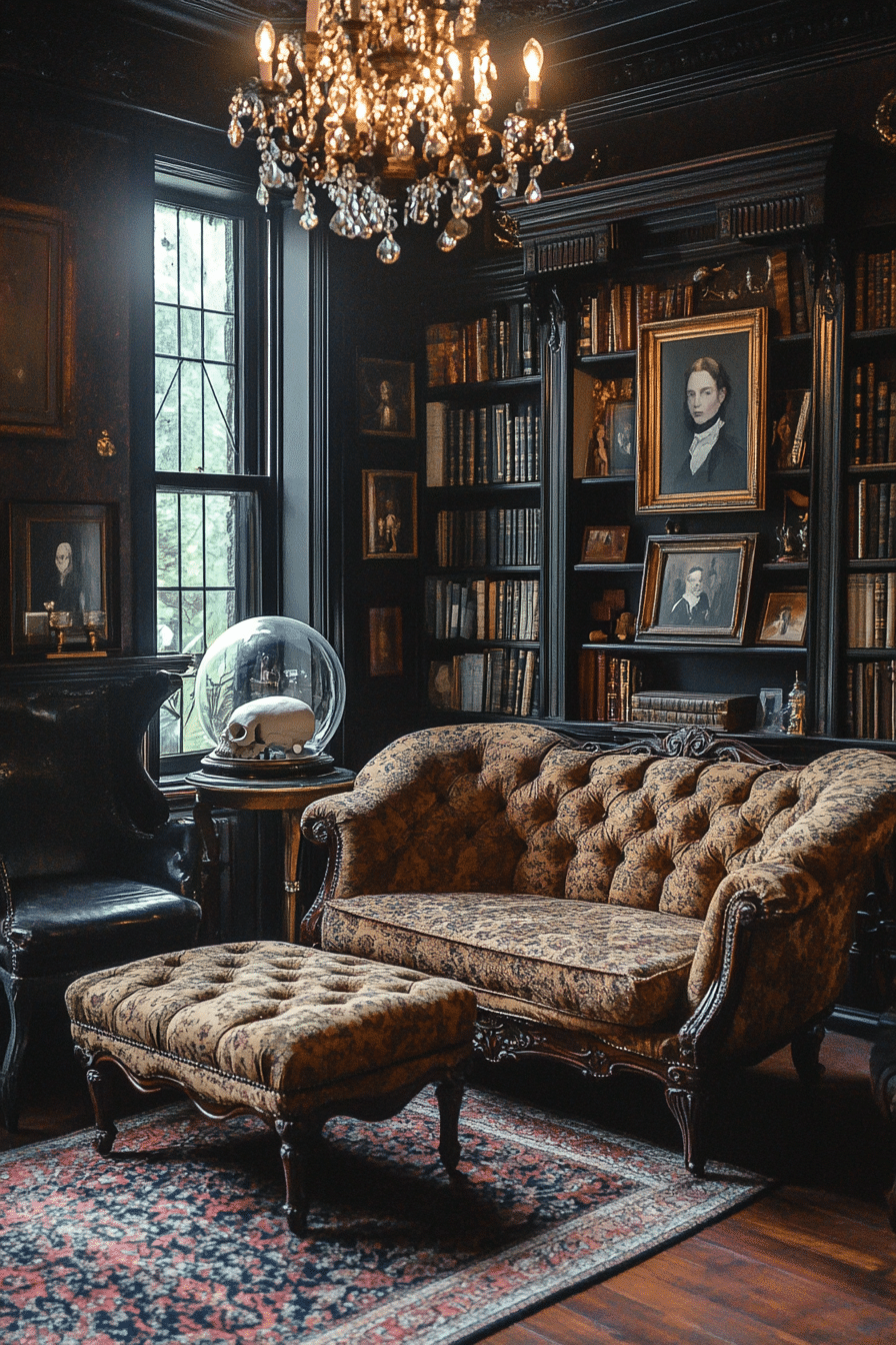 Eerie Gothic Interior