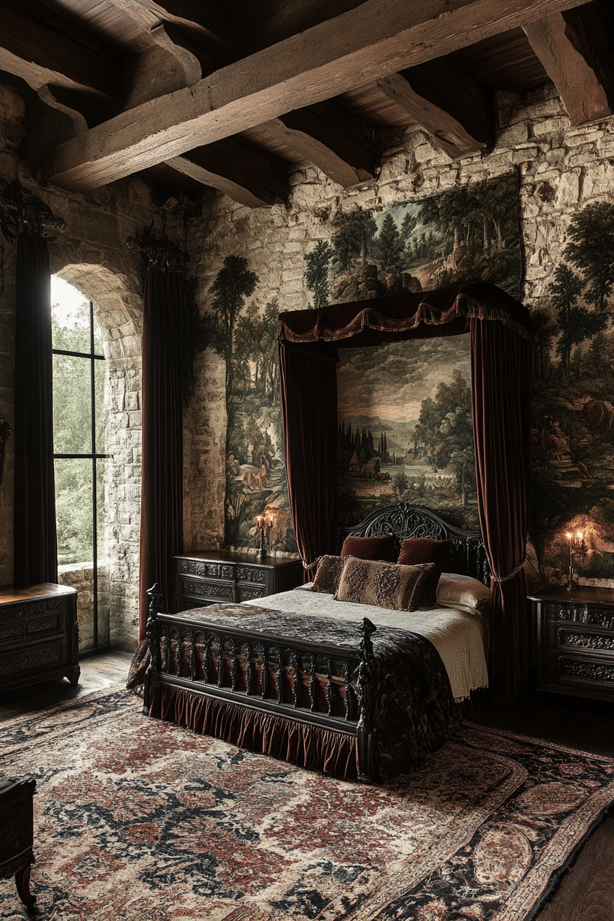 Gothic Tapestry Interior