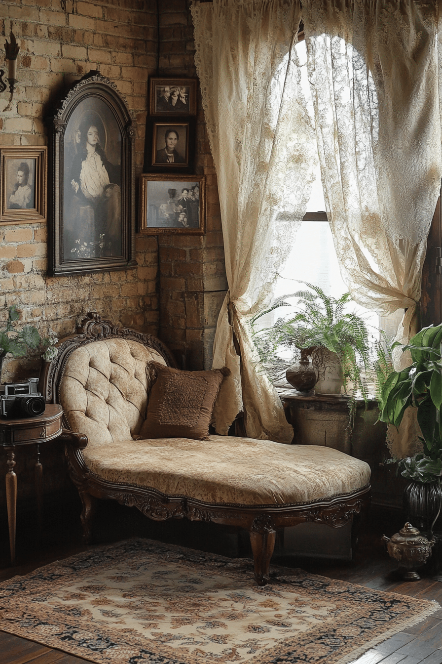 Sepia Gothic Interior
