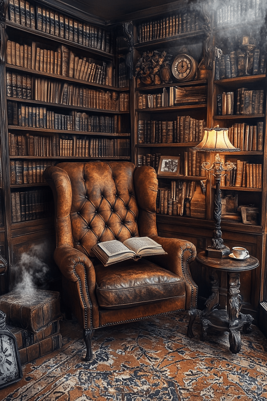 Scholar's Gothic Study