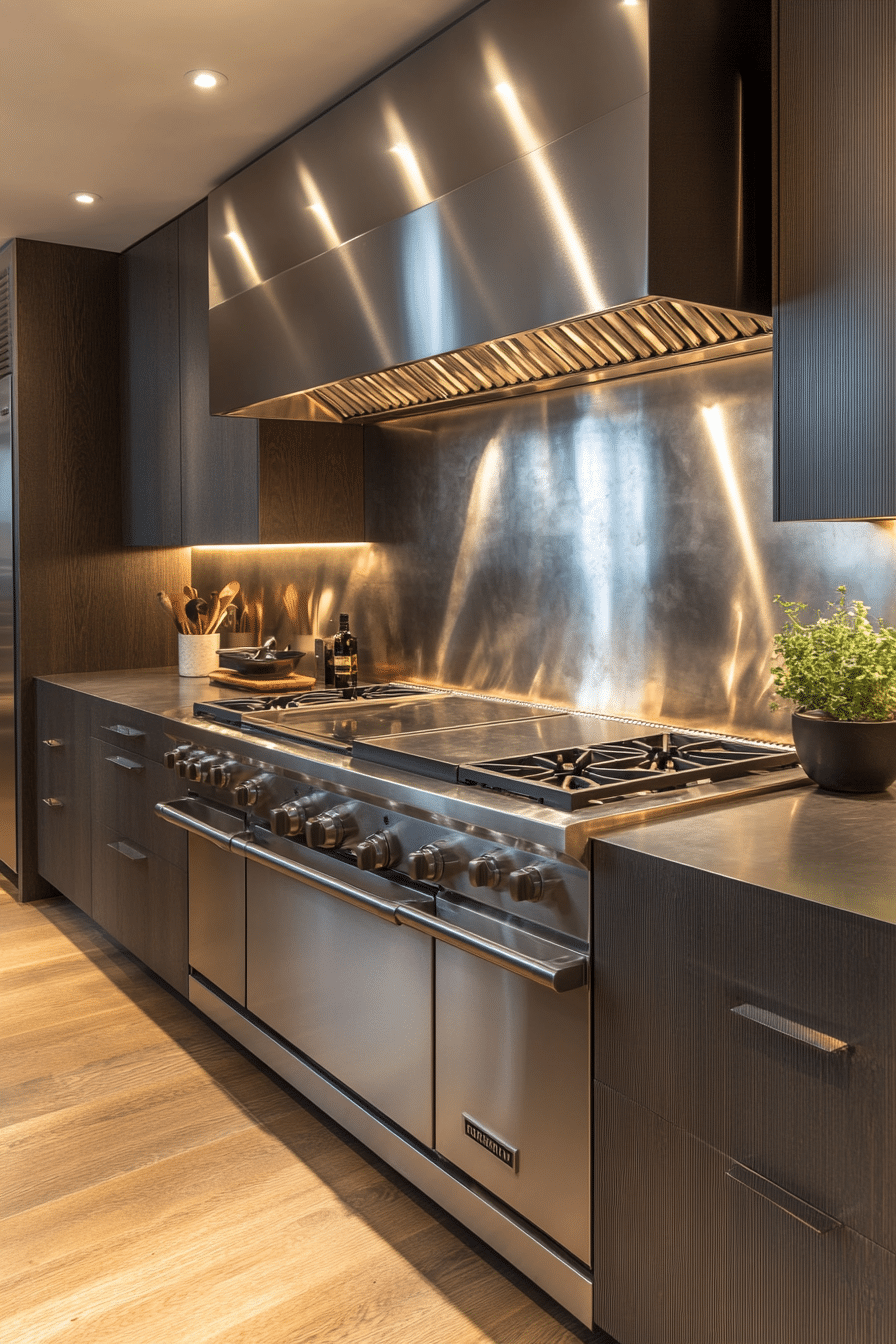 Steel Kitchen Design
