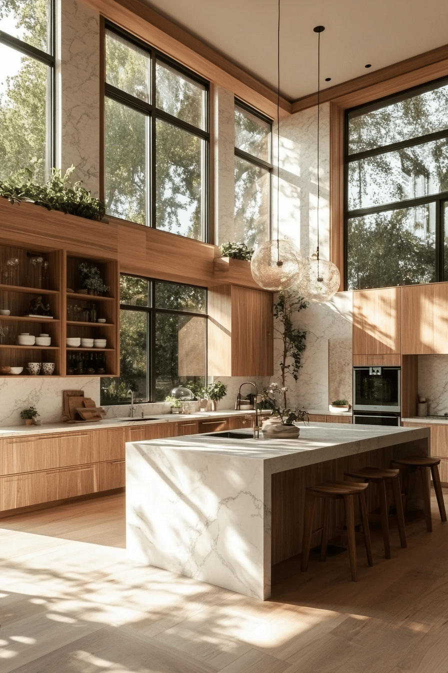 Light-Filled Kitchen