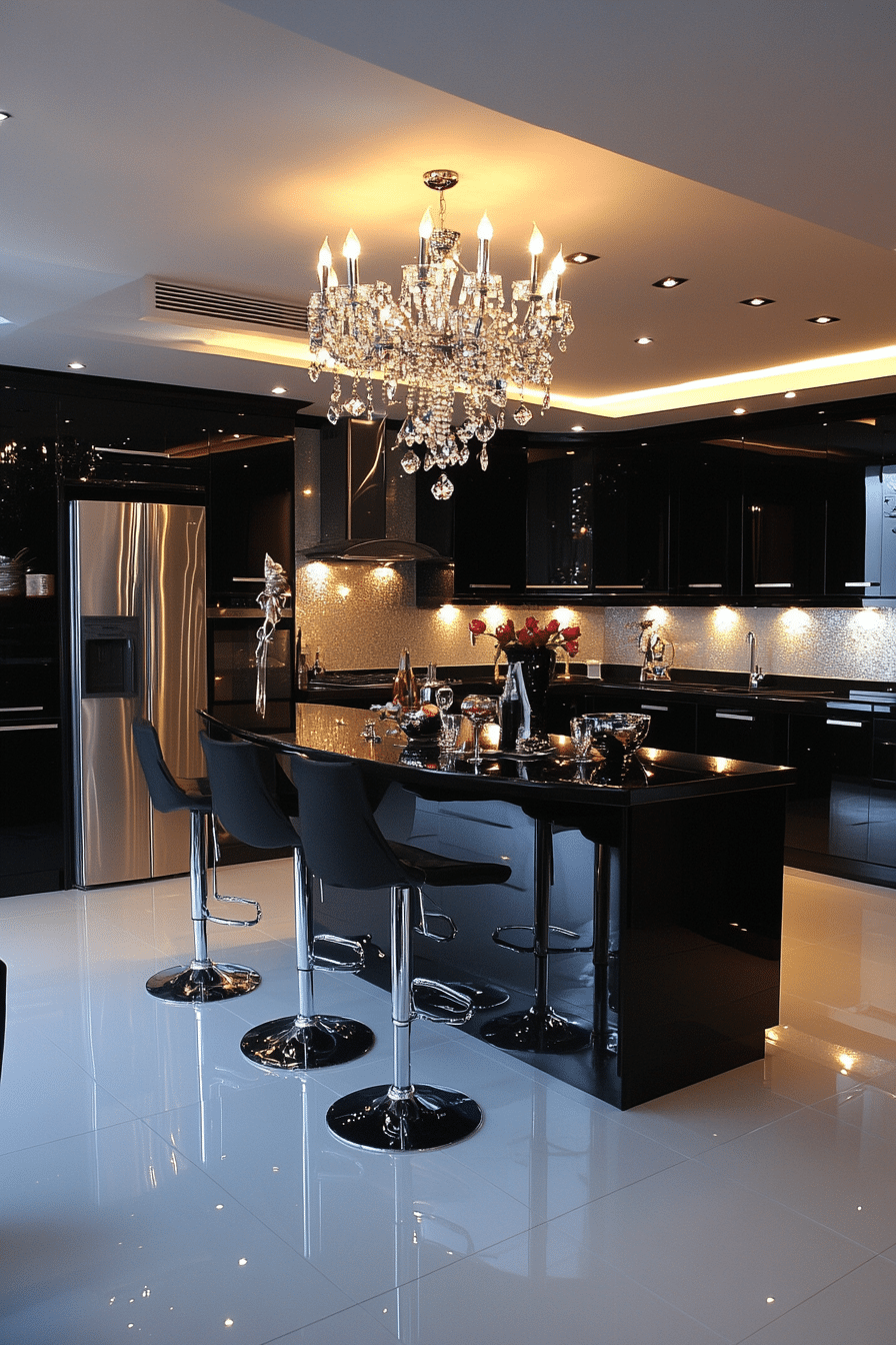 Glossy Kitchen Design