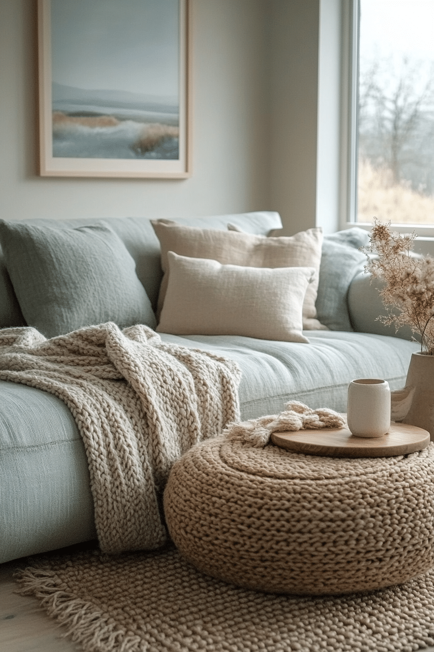 Tranquil Scandinavian interior