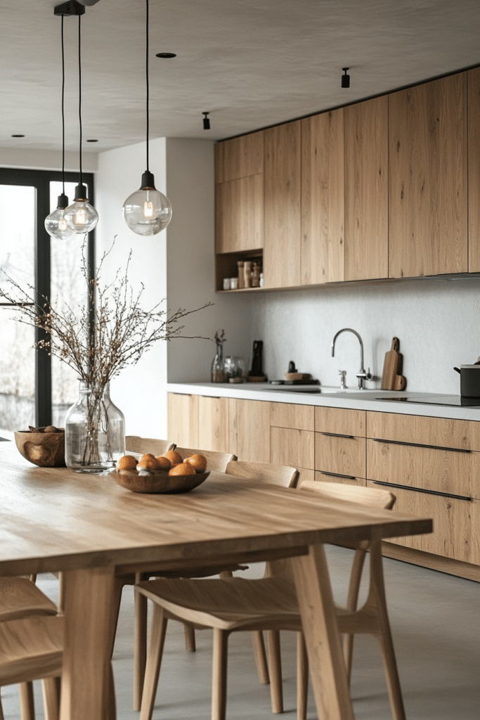 Minimal Scandinavian kitchen