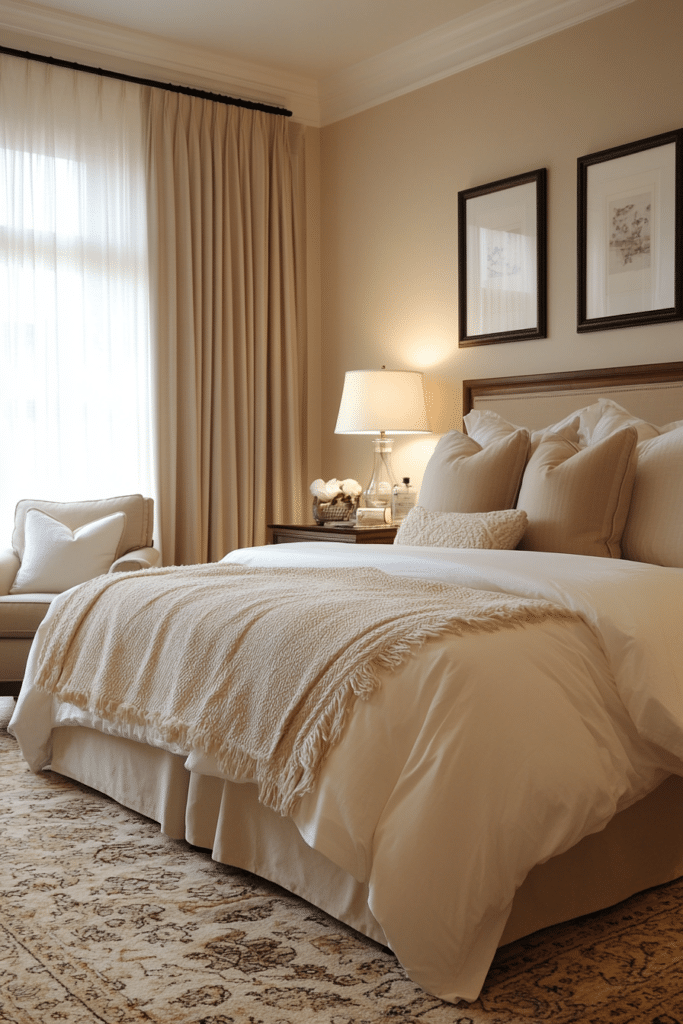 Natural Balance Transitional Bedroom