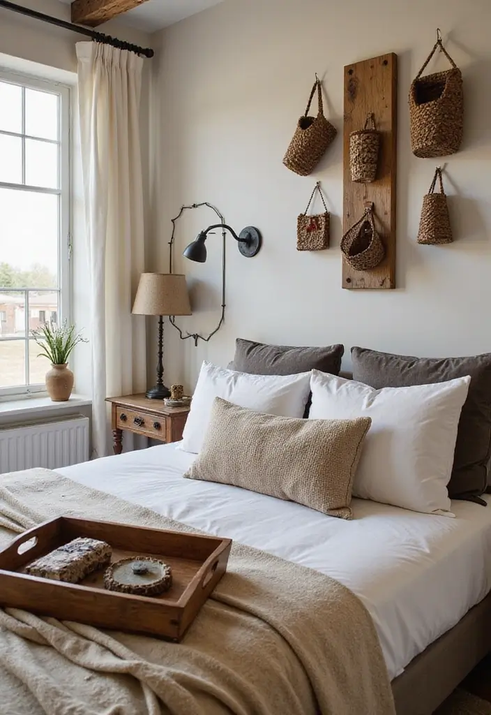 Rustic Accessories in Bedroom