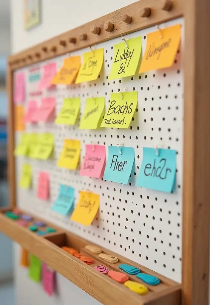 Activity Tracking Board for Homeschool