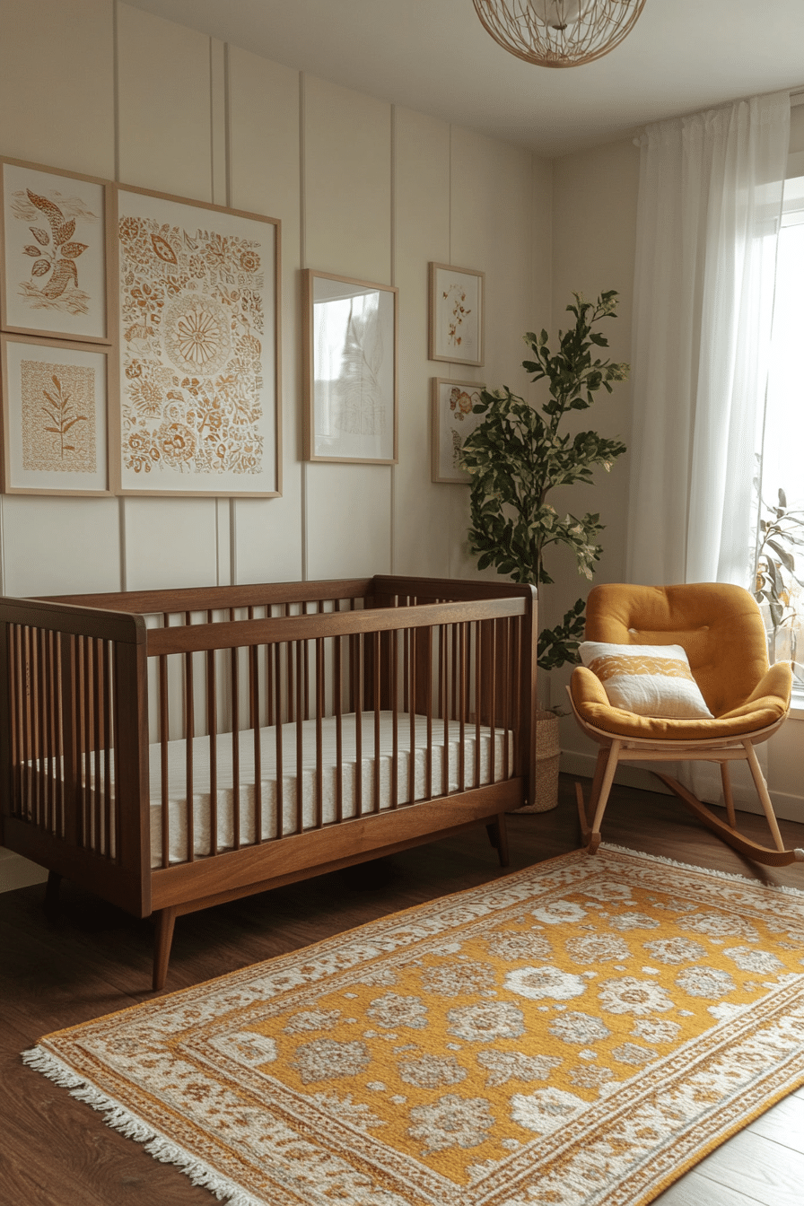 Mid-Century Modern Nursery