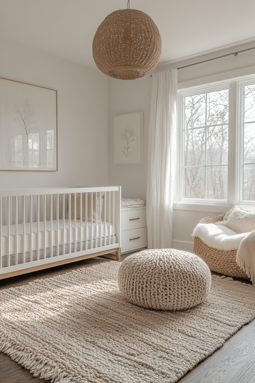 Minimalist Serenity Nursery
