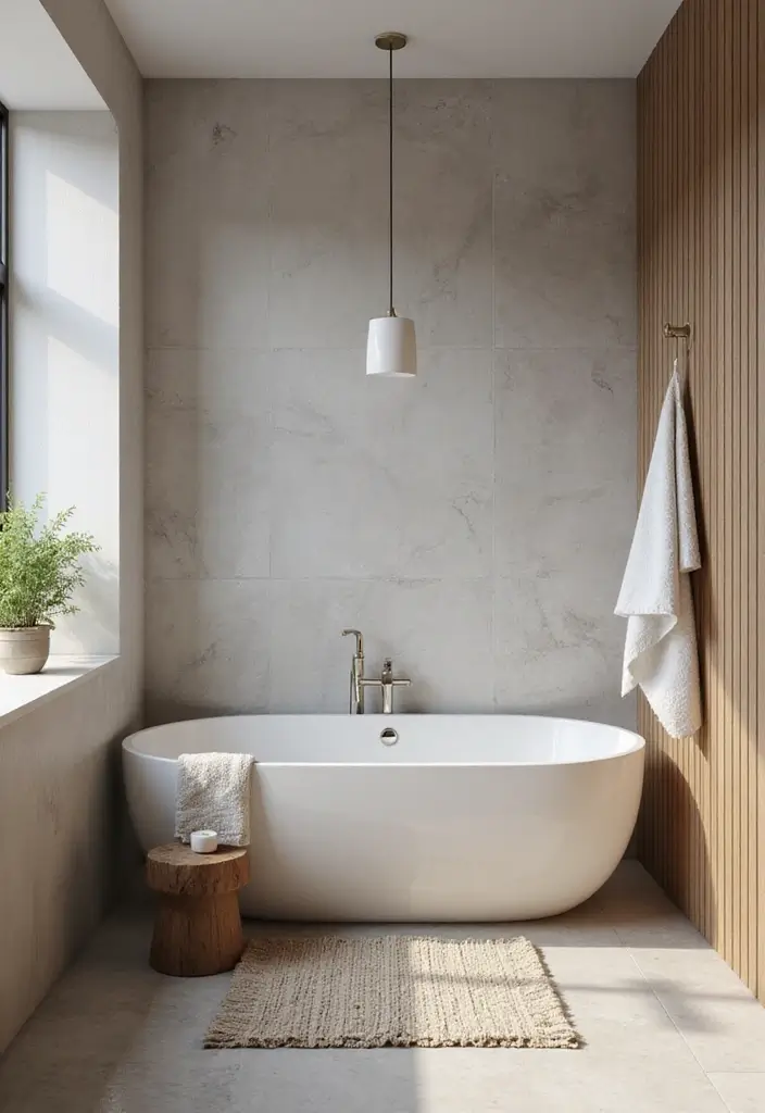 Bright Silver Lining Bathroom Palette