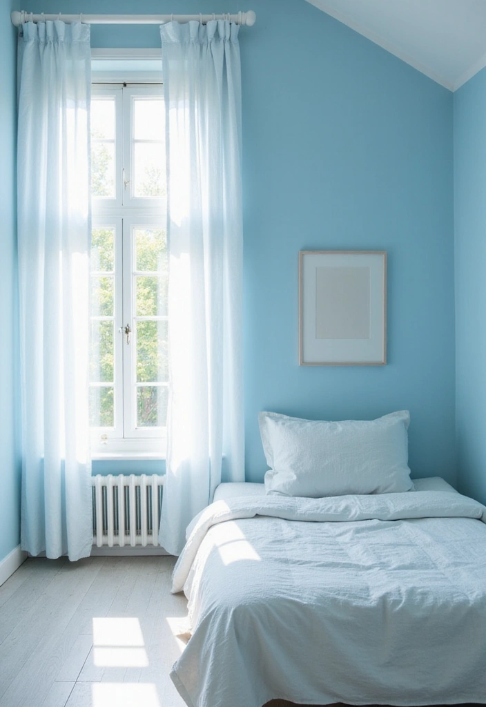 Sky Blue Bedroom Paint Color