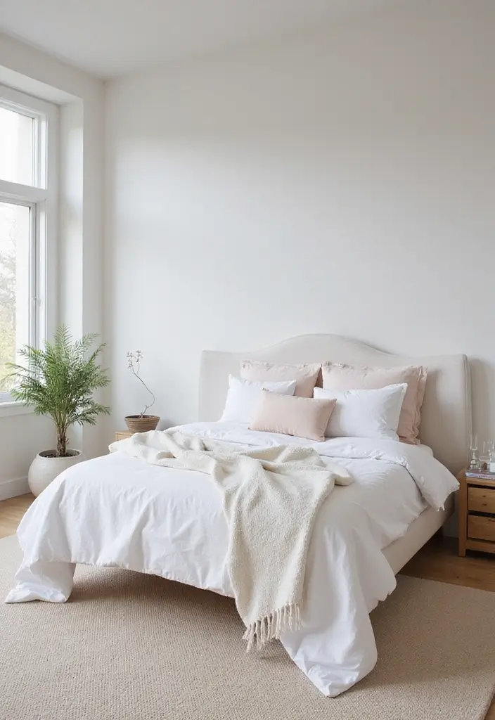 Pure White Bedroom Paint Color