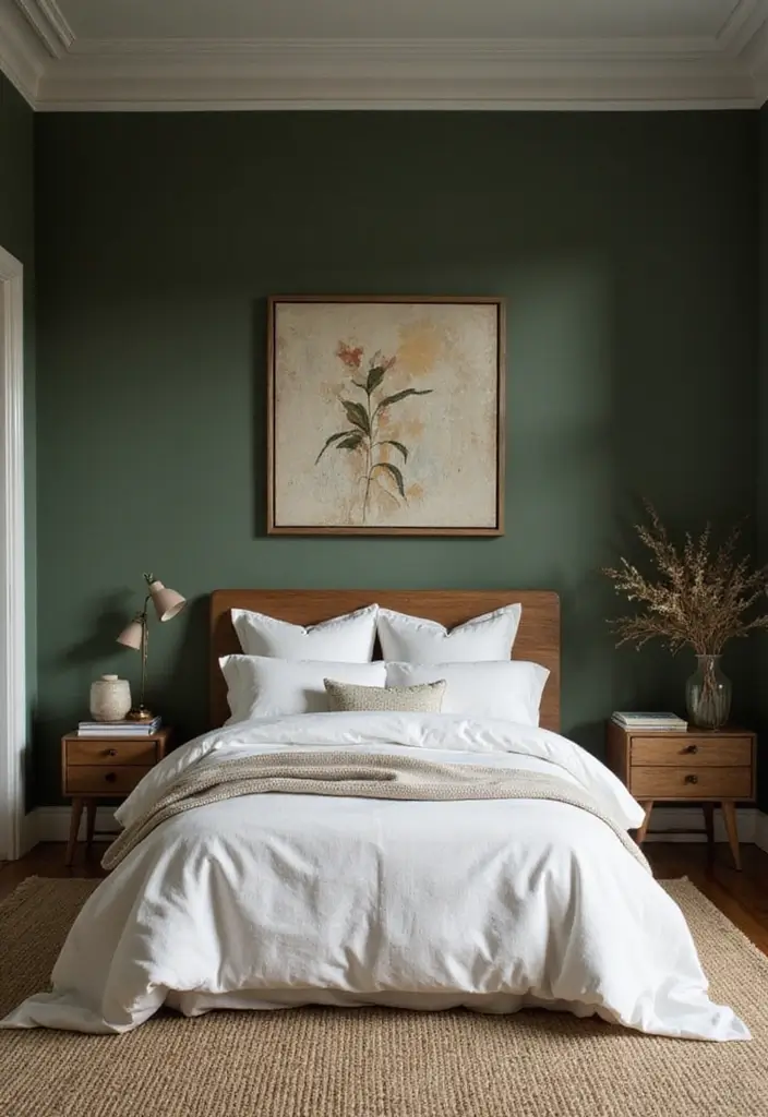 Forest Retreat Bedroom Paint Color