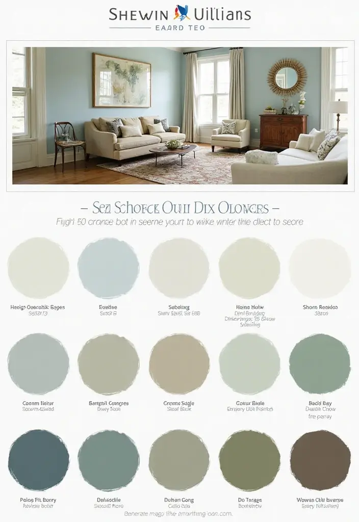 Serene Bedroom Paint Colors Collection