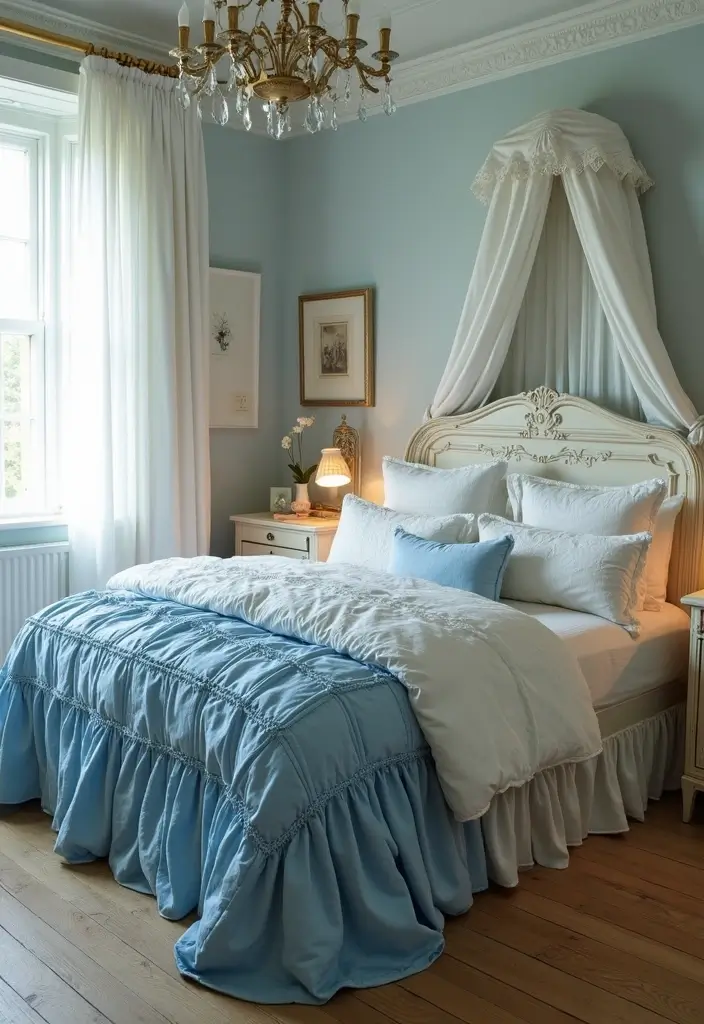 Romantic Quilts with Soft Ruffles