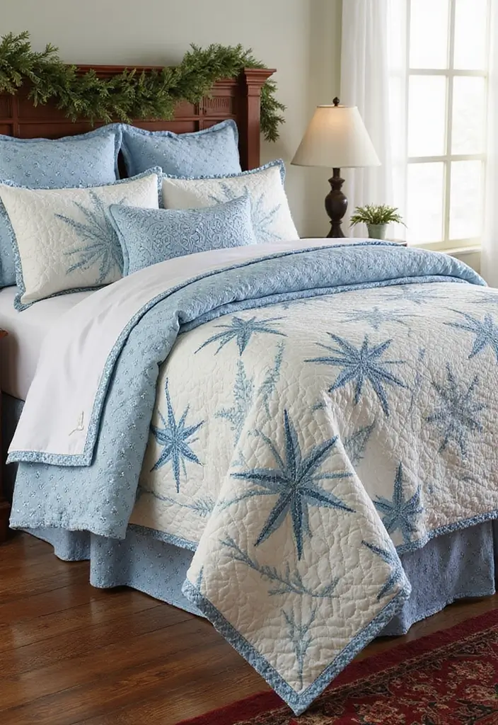 Festive Seasonal Bedding Accents