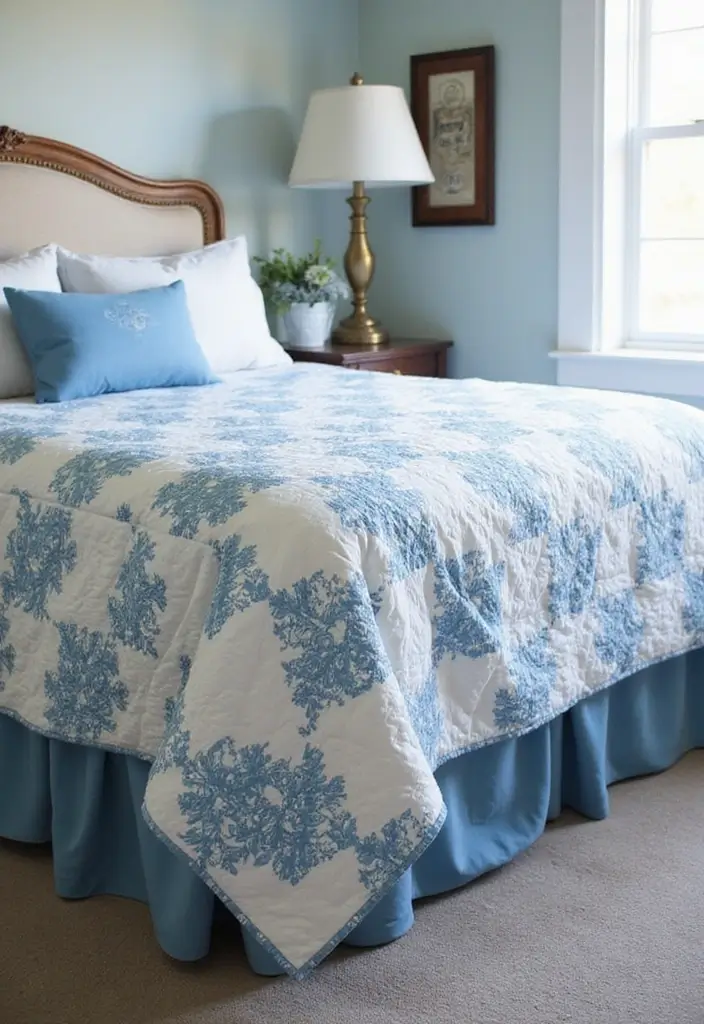 Polished Look with Bed Skirts