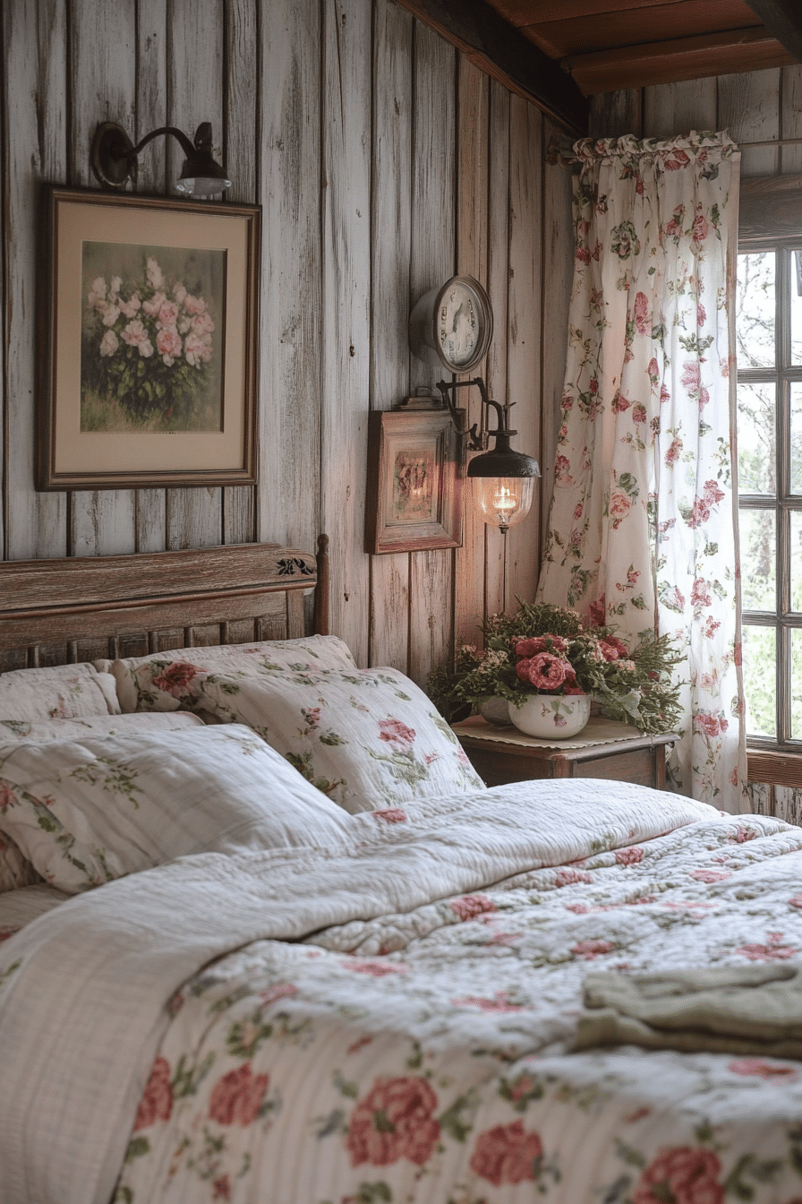 French country bedroom