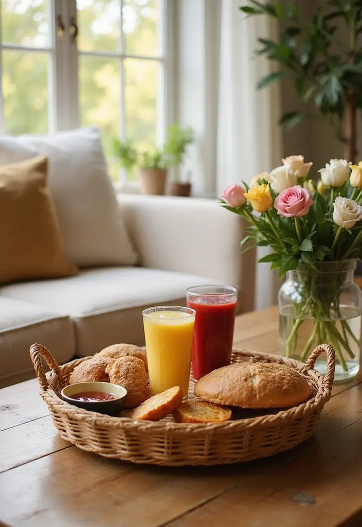 Decorative Wicker Trays