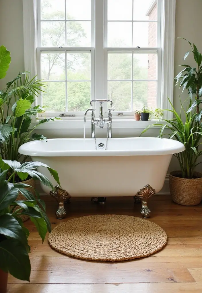 Natural Wicker Bath Mat