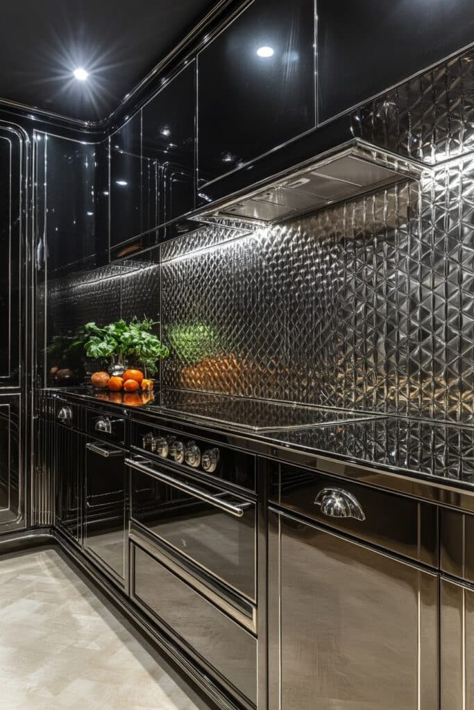 Art Deco Opulence: Glamorous Antique Kitchen Designs