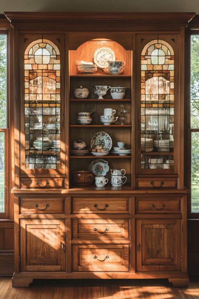 Craftsman Tradition: Handcrafted Antique Kitchen Appeal