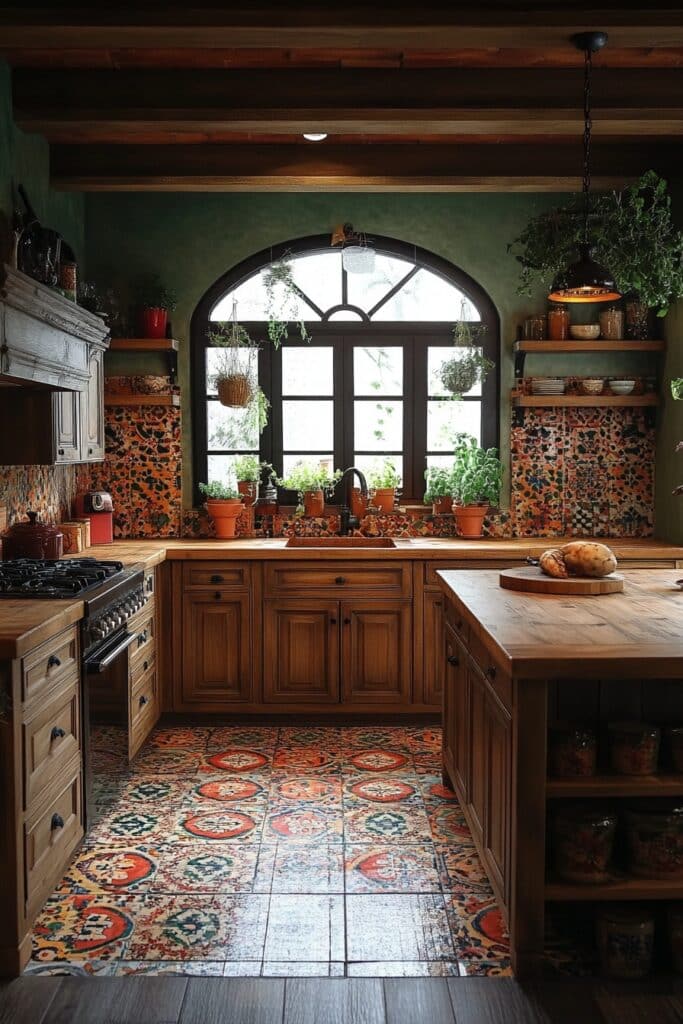 Mediterranean Antique Kitchen: Bright and Airy Designs