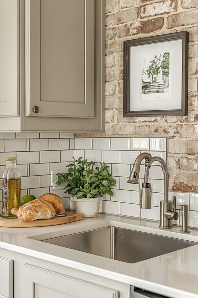 Elegant Gray Kitchen Cabinets