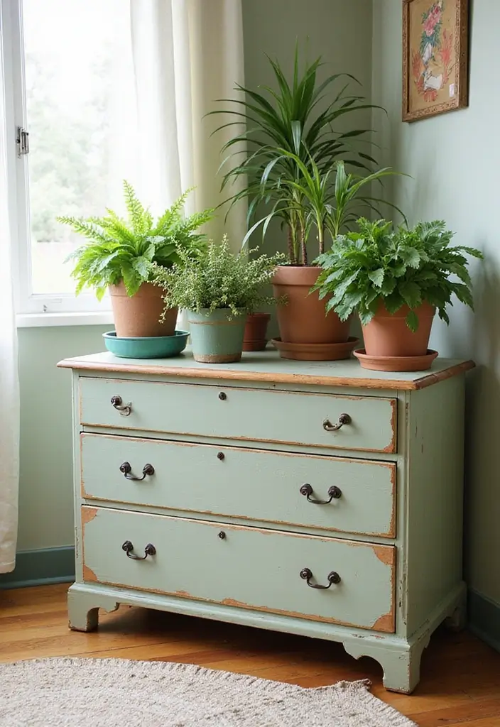 Upcycled Drawer Planters