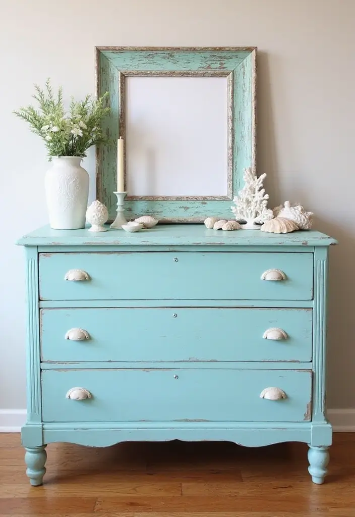 Coastal Cottage Bedroom Dresser