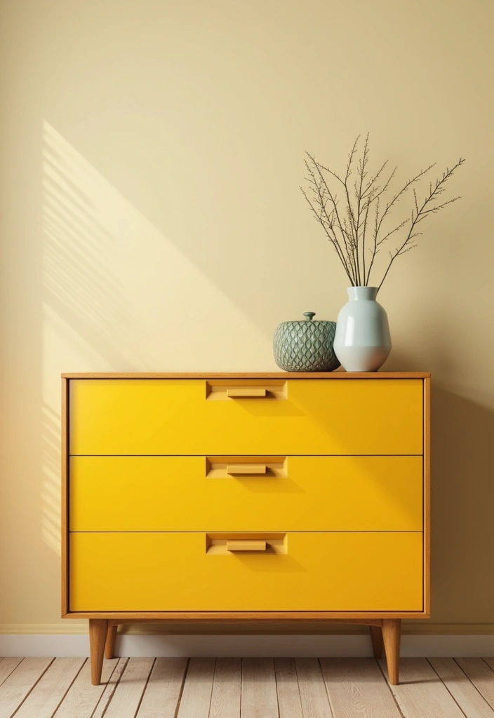 Mid-Century Modern Bedroom Dresser