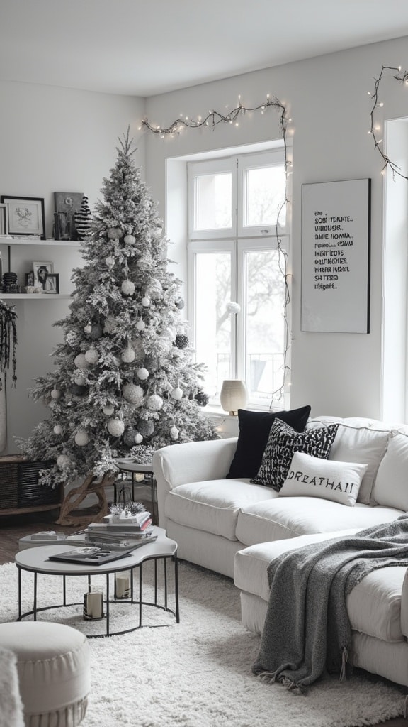 Monochrome Festive Sophistication
