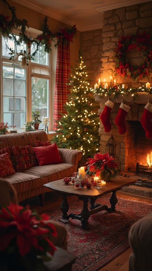 Traditional Red and Green