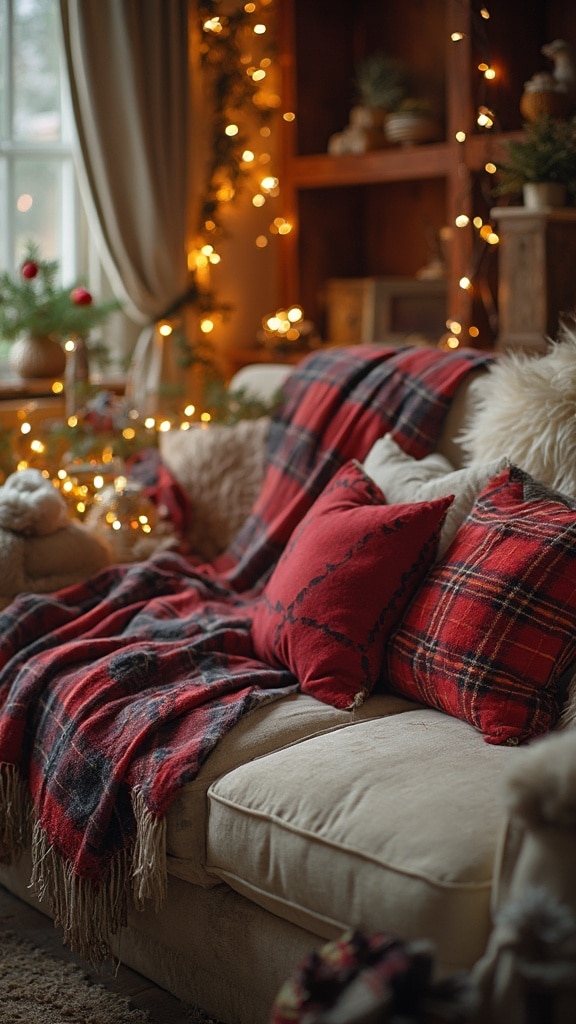 Plaid and Layered Cozy