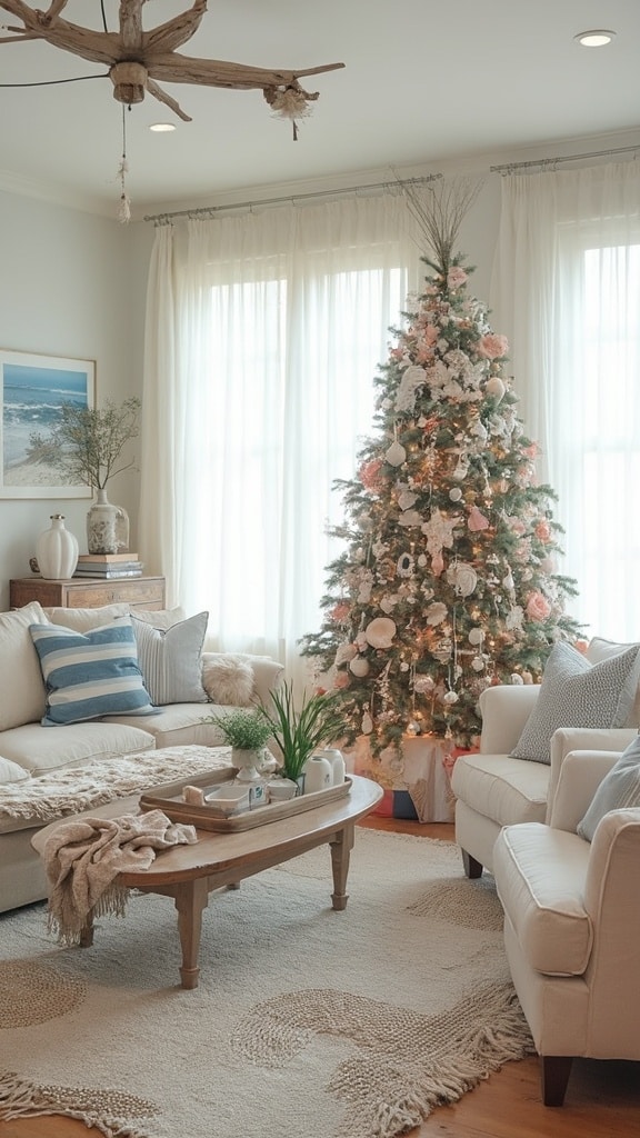 Coastal Christmas decorations