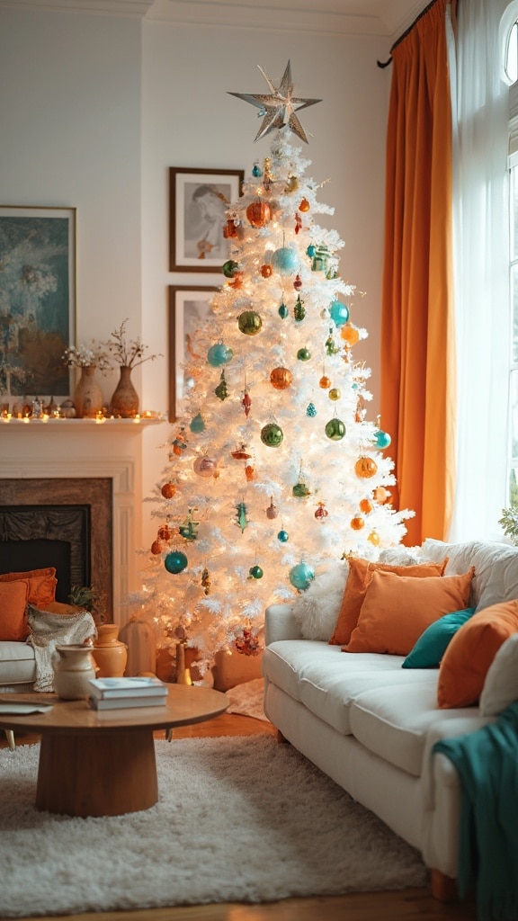 Mid-century modern Christmas decorations