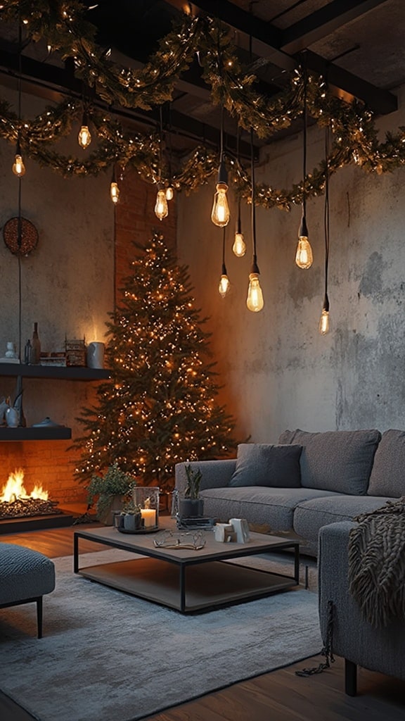 Industrial Christmas decorations