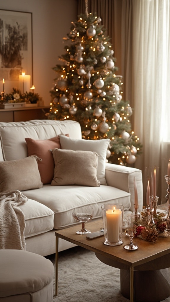 Glam Metallic Christmas Decor